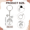 20Pcs Alloy Keychain KEYC-PH01578-2