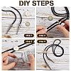 DIY Bolo Tie Kits DIY-GF0010-29B-6