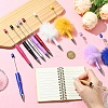 14Pcs 14 Styles Plastic Ball-Point Pen Sets AJEW-YW0001-37-5