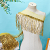 Polyester Tassel Lace Ribbon OCOR-WH0070-175E-4