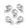 Tarnish Resistant 304 Stainless Steel Lobster Claw Clasps LS-STAS-M262-01-13mm-2
