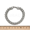 201 Stainless Steel Cuba Style Chian Bracelet for Men LS-BJEW-B138-06P-04-5