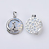Opalite Kitten Pendants G-K234-D16-2