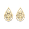 201 Stainless Steel Pendants STAS-N090-LA900-2-1