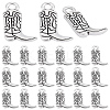 60Pcs Tibetan Style Alloy Pendants FIND-LP0001-76AS-1