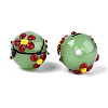 Handmade Lampwork Enamel Beads LAMP-T023-23D-3