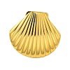 Ocean Beach Series 304 Stainless Steel Cuff Ring RJEW-Q820-02G-2