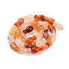 Natural Agate Beads Strands G-H024-E01-01-3