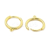 Brass Earring Findings EJEW-L211-012D-G-2