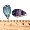 Natural Fluorite Pendants G-G052-A07-3