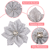 Polyester Rhinestones Flower for Ornament Appliques DIY Wedding FIND-WH20001-76C-6