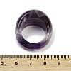 Natural Amethyst Finger Rings for Unisex RJEW-C128-01A-5