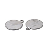 Brass Charms KK-WH0034-46B-2
