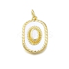 Brass Enamel Pendants X-KK-K400-20G-01-1