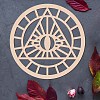 Laser Cut Wooden Wall Sculpture WOOD-WH0101-009-3