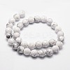 Natural Howlite Beads Strands G-G736-25-8mm-2