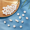 45Pcs 3 Style Natural Cultured Freshwater Pearl Beads PEAR-WR0001-07-4