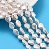 Natural Baroque Keshi Pearl Beads Strands PEAR-P064-18A-01A-1