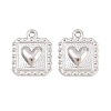 Valentine's Day 304 Stainless Steel Pendants STAS-F366-05P-1
