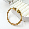 304 Stainless Steel Cuff Bangles for Unisex FS-WGEB249-06-1