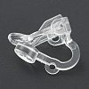 Eco-friendly Plastic Clip-on Earring Findings KY-G013-01B-4