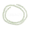 Baking Paint Electroplated Synthetic Non-magnetic Hematite Beads Strands G-H072-A01-01D-2