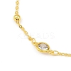 Brass Cable Chains Slider Bracelets BJEW-JB11813-4