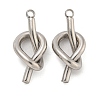 304 Stainless Steel Pendants STAS-K290-01P-1