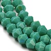 Opaque Solid Color Imitation Jade Glass Beads Strands EGLA-A039-P4mm-L07-3