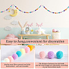 Cotton Christmas Pompom Ball String Ornaments AJEW-WH20020-101C-6