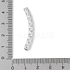 304 Stainless Steel Curved Tube Beads LS-STAS-M071-03F-P-4