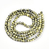 Baking Paint Glass Beads Strands DGLA-N003-6mm-A04-2