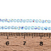Transparent Glass Beads Strands LS-EGLA-N028-01A-A06-5