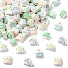 Mini Opaque Resin Cabochons RESI-CJC0011-74-1