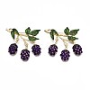 Grape Enamel Pin JEWB-N007-088-1