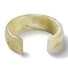 Resin Plain Cuff Bangles BJEW-B074-03A-2