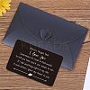 Stainless Steel Blank Thermal Transfer Cards and Paper Envelopes DIY-FG0001-74D-5