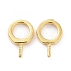 925 Sterling Silver Screw Eye Peg Bails STER-D035-42G-2