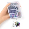 DIY Gemstone Keychain Making Kit DIY-YW0007-33-3