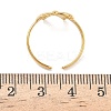 Adjustable 304 Stainless Steel Cuff Open Rings for Women RJEW-Z122-03G-01-5