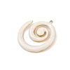 304 Stainless Steel Enamel Pendants STAS-Z172-03G-02A-2