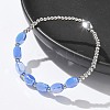 304 Stainless Steel Beads Stretch Breacelets for Women LS-BJEW-M054-01P-02-4
