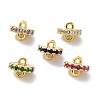 Eco-Friendly Brass Links Connectors KK-B047-06G-1