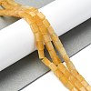 Natural Yellow Aventurine Beads Strands G-C135-F01-01-2