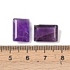 Natural Amethyst Cabochons G-D348-03A-3