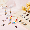 32Pcs 8 Styles Rack Plating Alloy Pendants FIND-SC0009-93-4
