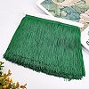 Polyester Latin Fringe Lace OCOR-WH0064-43A-5