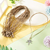 30Pcs Eco-Friendly Korean Waxed Polyester Braided Adjustable Necklace Makings NJEW-TAC0023-03-7