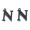 304 Stainless Steel Charms STAS-H112-N-EB-1