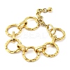 304 Stainless Steel Bracelet for Women BJEW-U009-03G-2